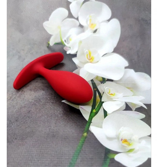   Loveshop anal plug L RED 9.5  *2.9 