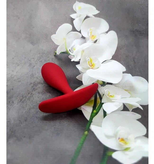   Loveshop anal plug L RED 9.5  *2.9 