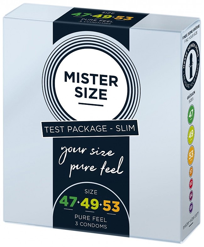    Mister Size  pure feel  474953 (3 condoms), 3 ,  0,05 