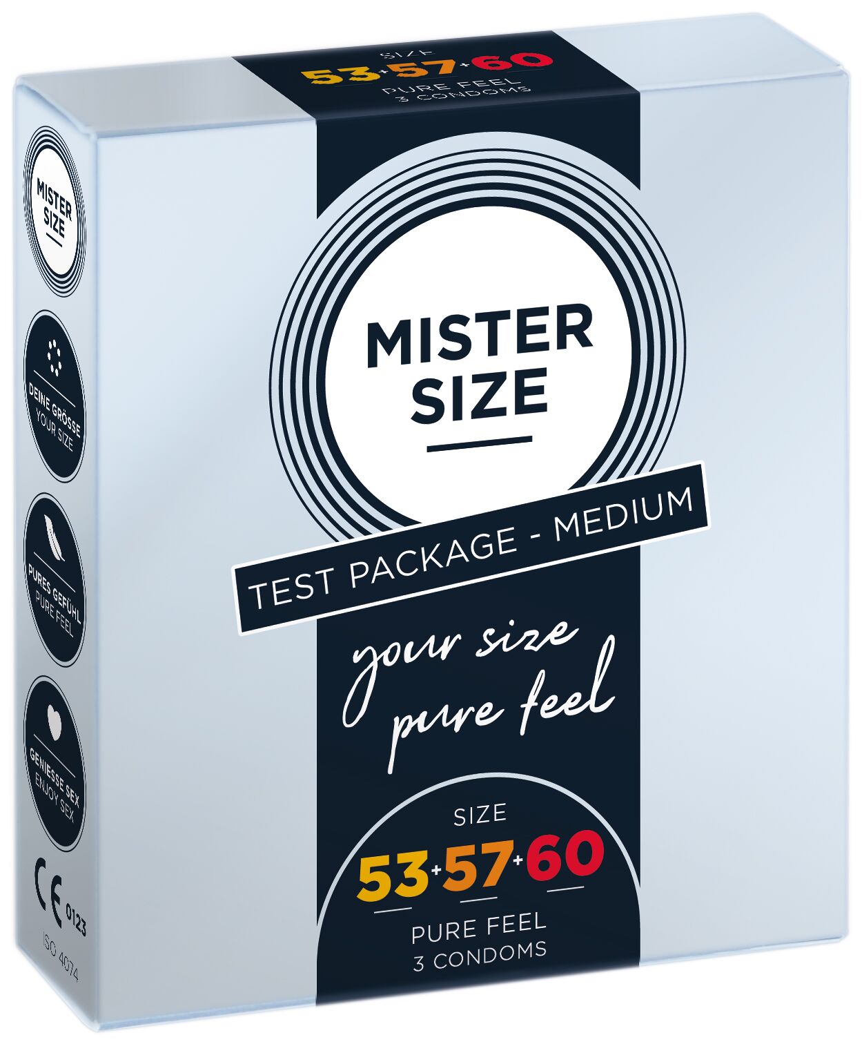    Mister Size — pure feel — 535760 (3 condoms), 3 ,  0,05 