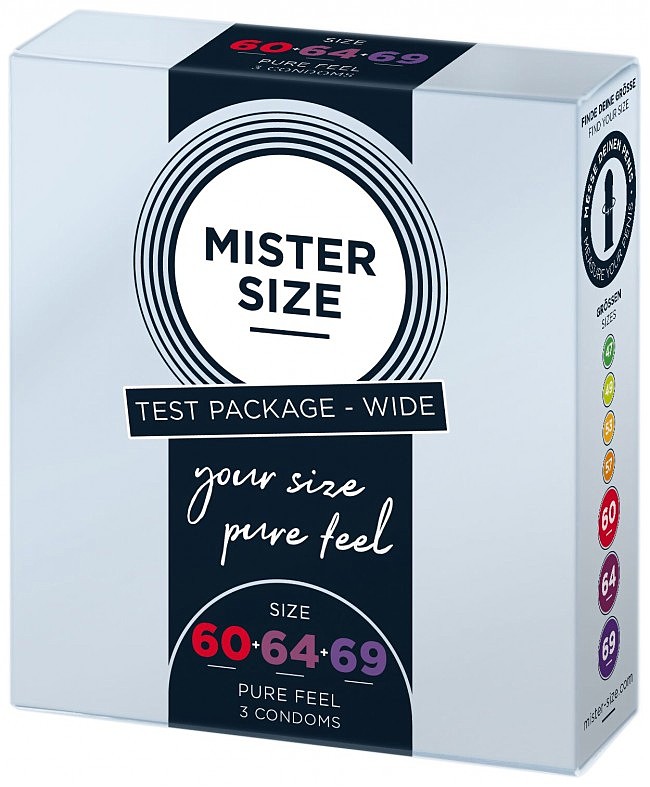    Mister Size  pure feel  606469 (3 condoms), 3 ,  0,05 