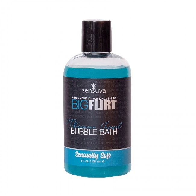    Sensuva Big Flirt Pheromone Bubble Bath Berry Flirty, 237 