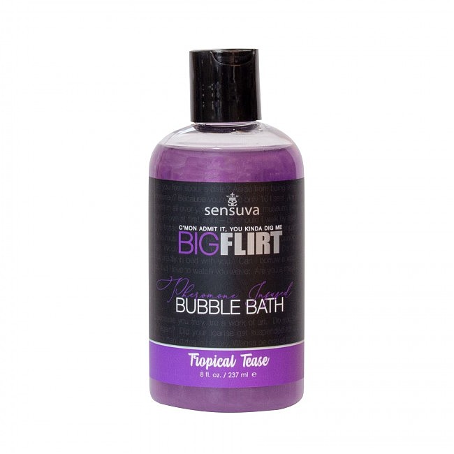    Sensuva Big Flirt Pheromone Bubble Bath Berry Flirty, 237 