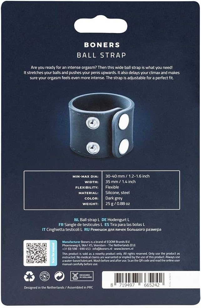    Boners Ball Strap, , S/M