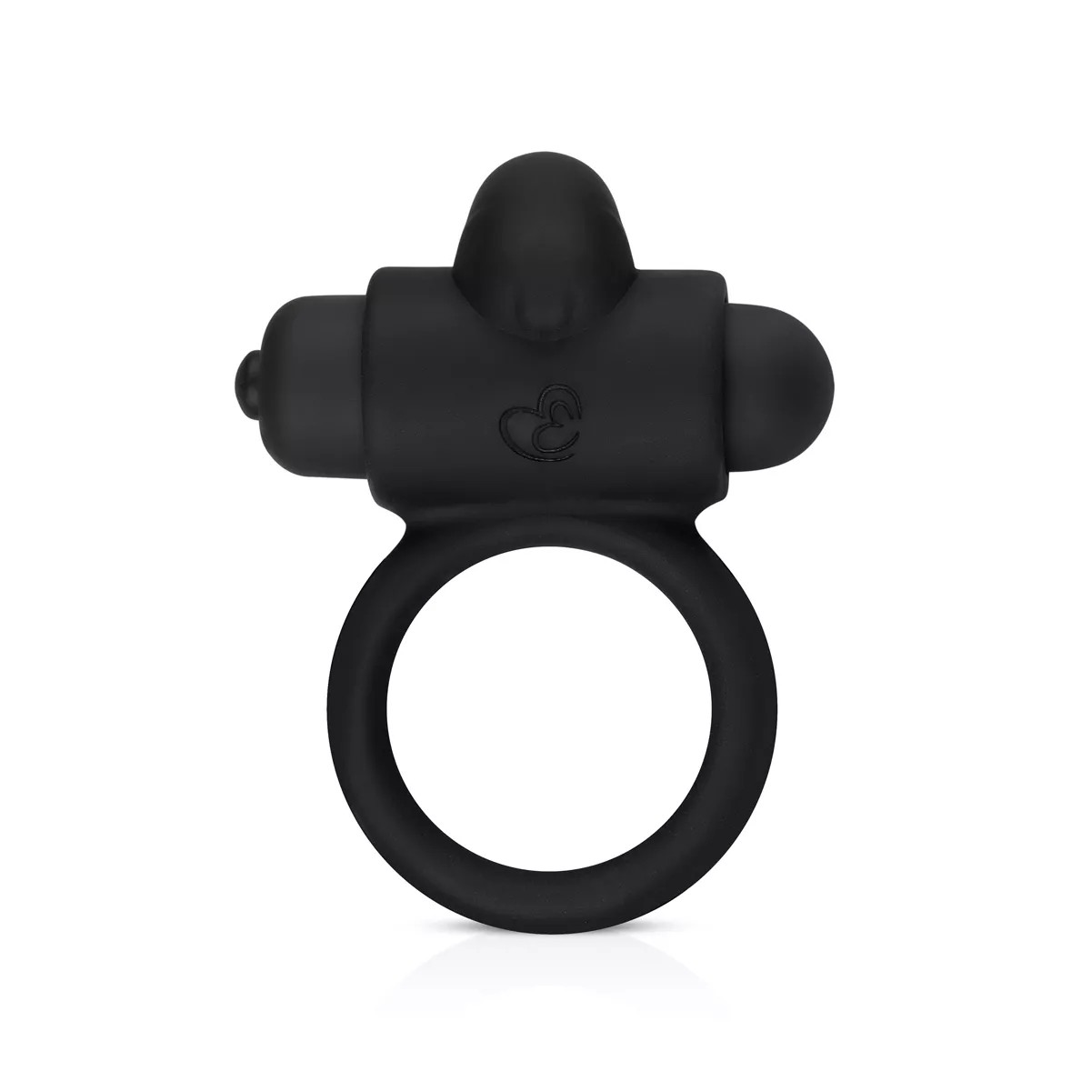  Эрекционное кольцо с вибрацией Easy Toys Bunny Vibe Ring Black