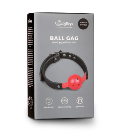  Ball Gag With Red Easytoys
