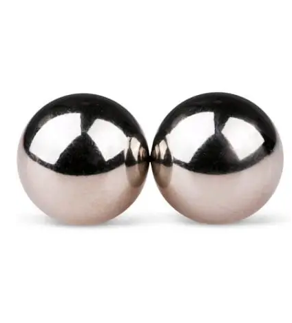   Silver ben wa balls, 19 
