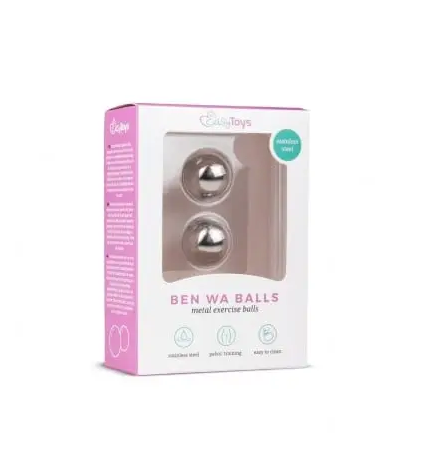   Silver ben wa balls, 19 