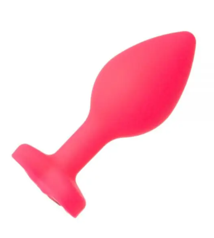  Pink Silicone Heart Light Pink,M