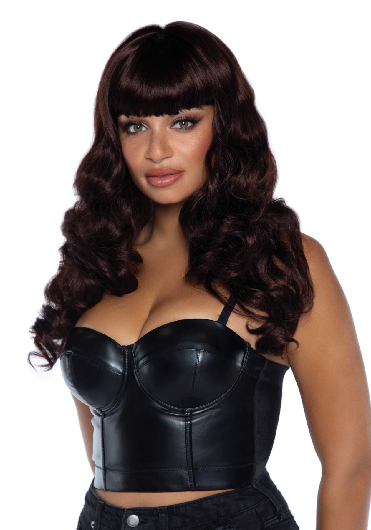   Leg Avenue Misfit Long Wavy Wig Brown