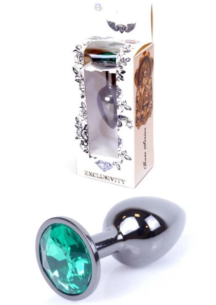   Boss Series Jewellery Dark Silver PLUG Green S