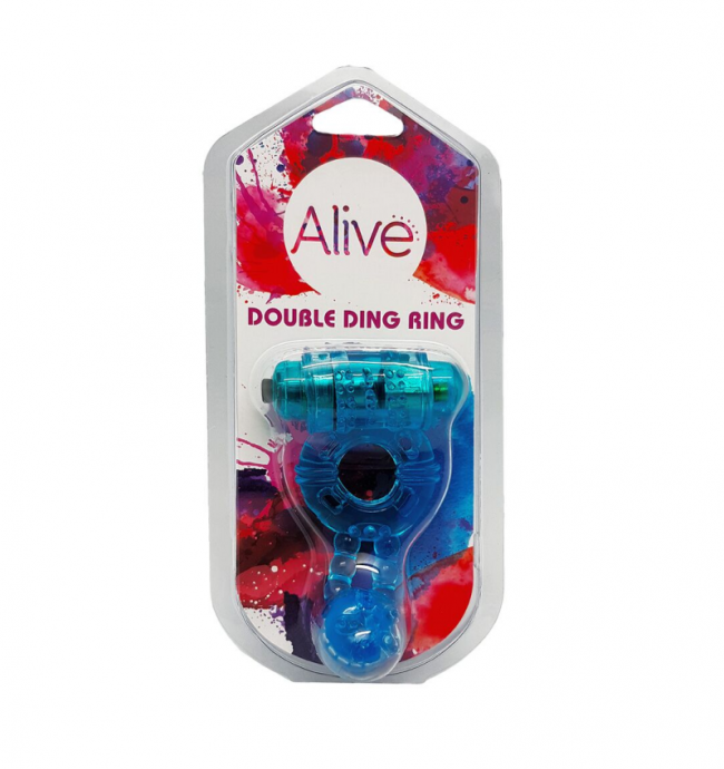   Alive Double Ding Ring Blue