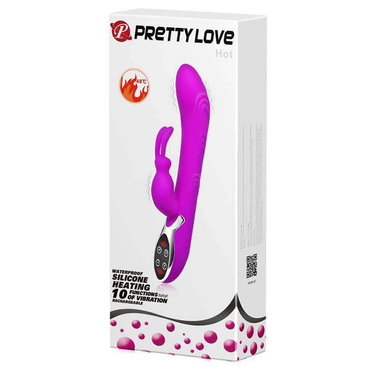  Pretty Love Hot Bunny Vibrator Pink