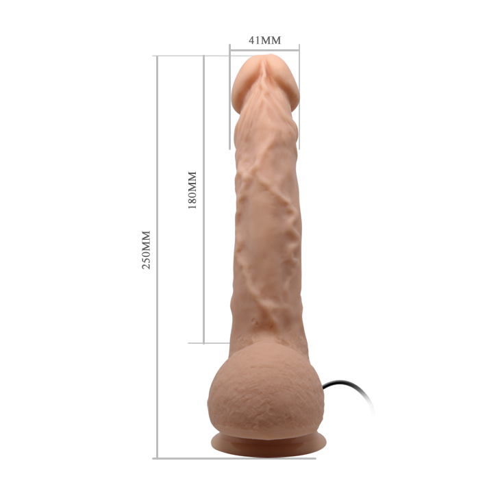  Beautiful Encounter Jason Vibrator Flesh, 25 