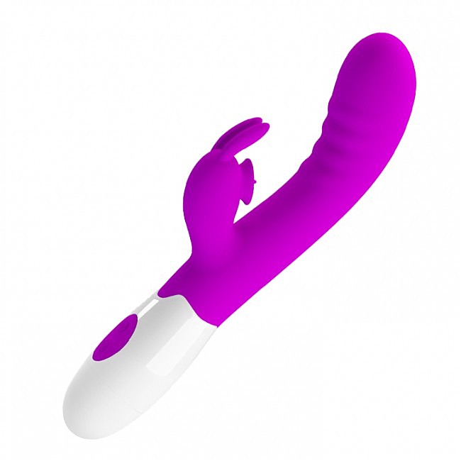  — Pretty Love Serberus Licking Vibrator Purple