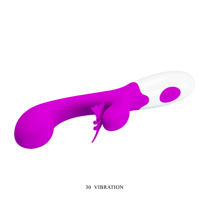   Pretty Love Butterfly Kiss Vibrator Purple