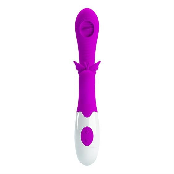    Pretty Love Moth Clitoris Vibrator Purple