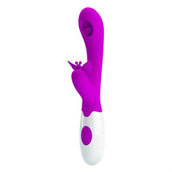    Pretty Love Moth Clitoris Vibrator Purple