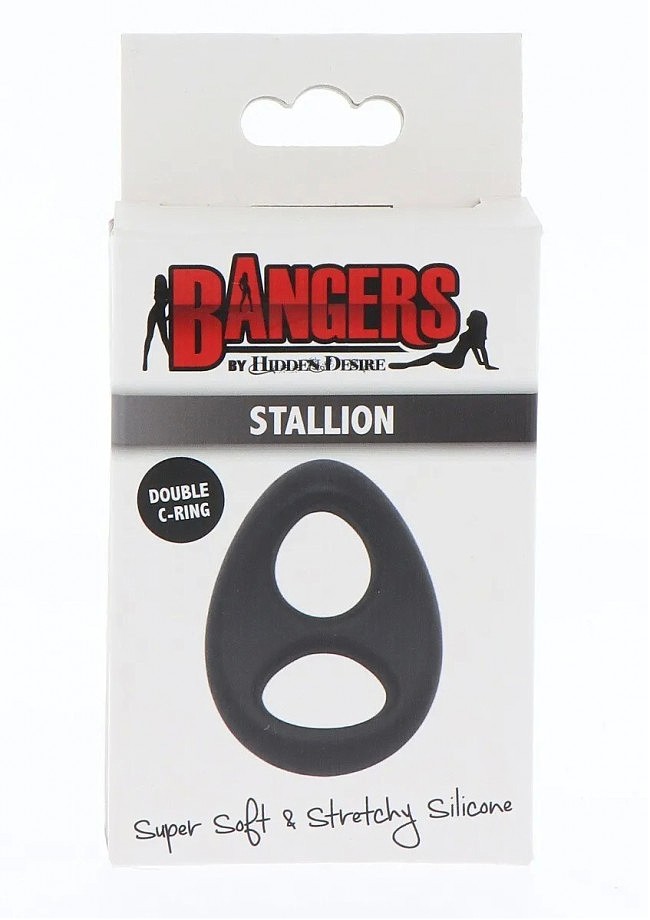 Bangers Soft Silicone Stallion C-Ring —  , 6,5  ()