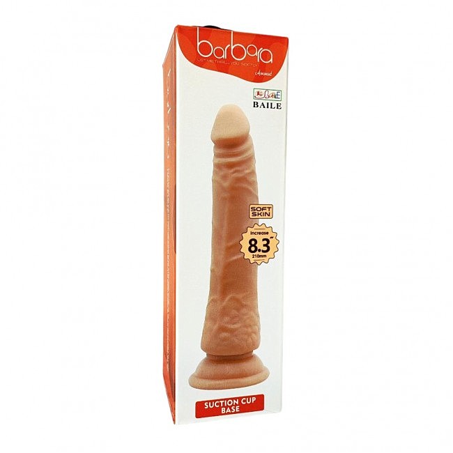    Barbara Love Companion Dildo Suction cup Flesh, 20  3,7 