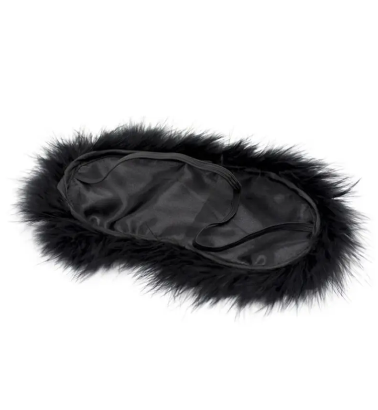    Feather blindfold black