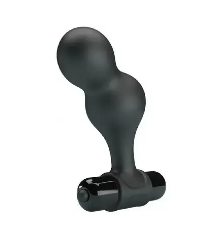   Mr.Play Silicone Vibrating Anal Plug