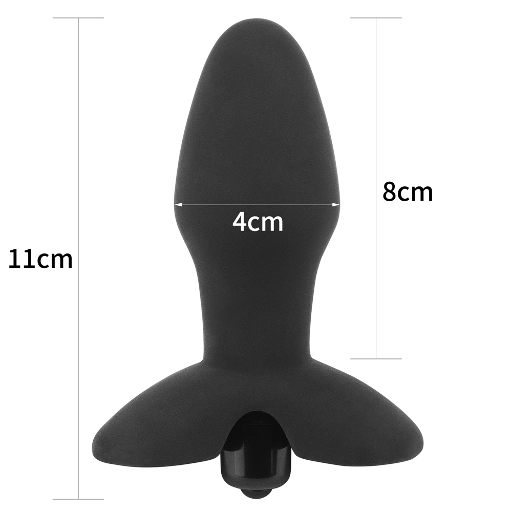    Vibrating Rocket Teaser Black 