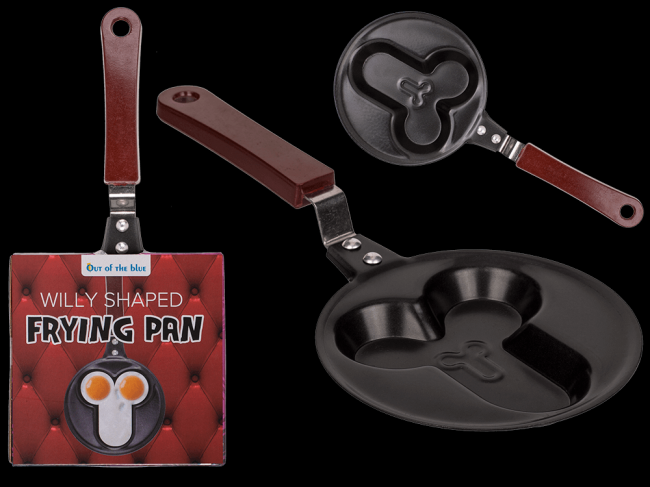  Frying Pan Willy Shaped, 12 
