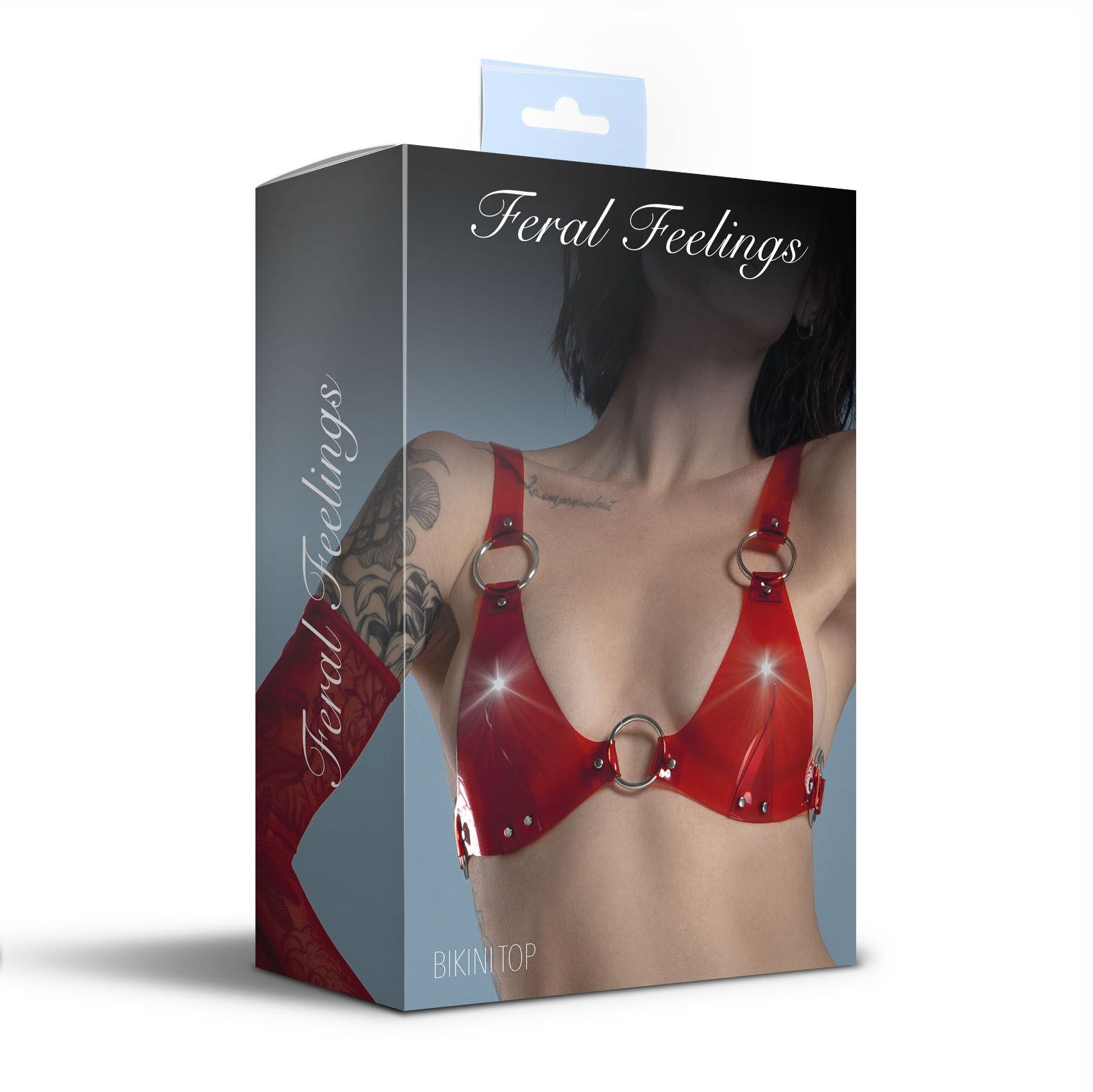   Feral Feelings  Bikini Top Trasparent