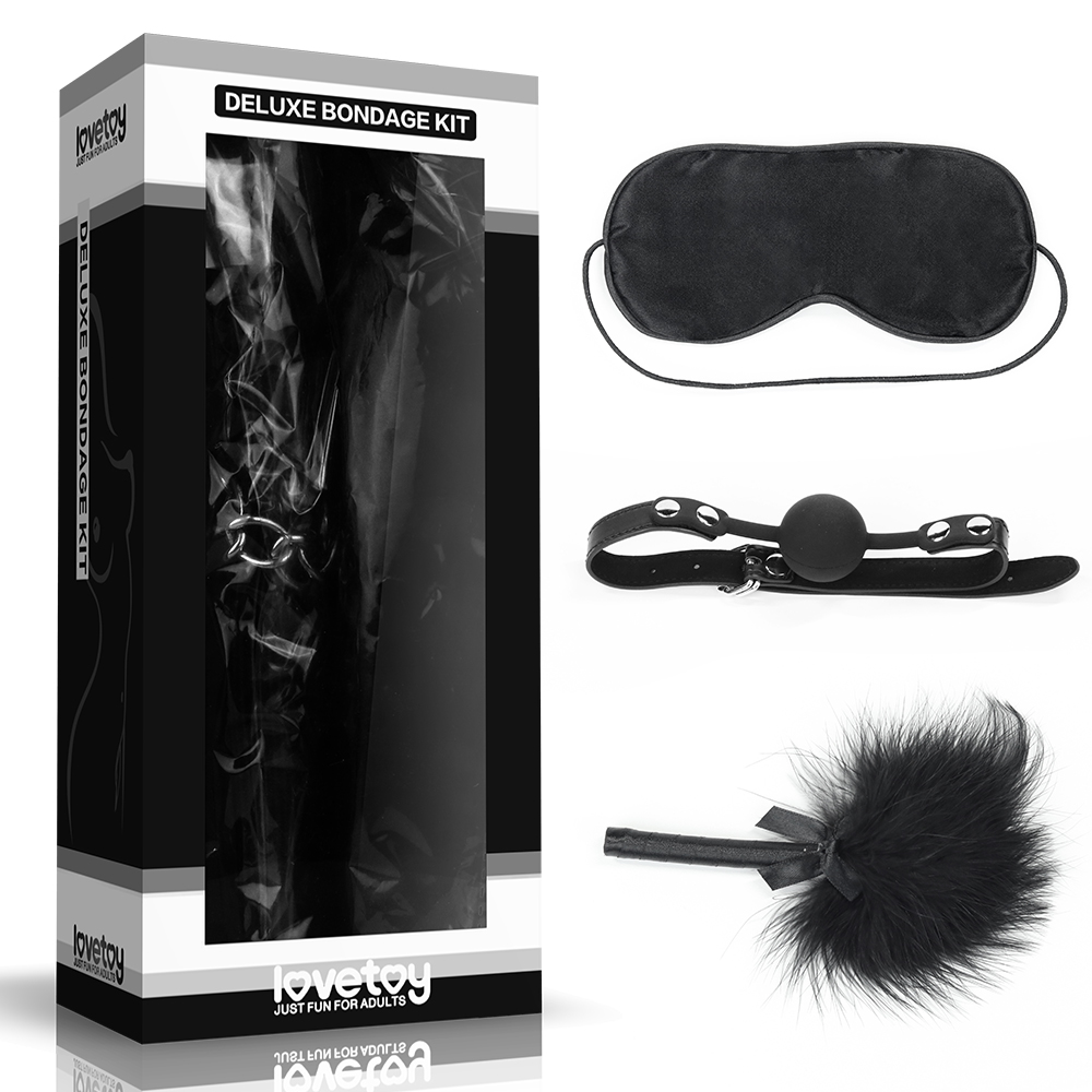   LoveToy Deluxe Bondage Kit, 