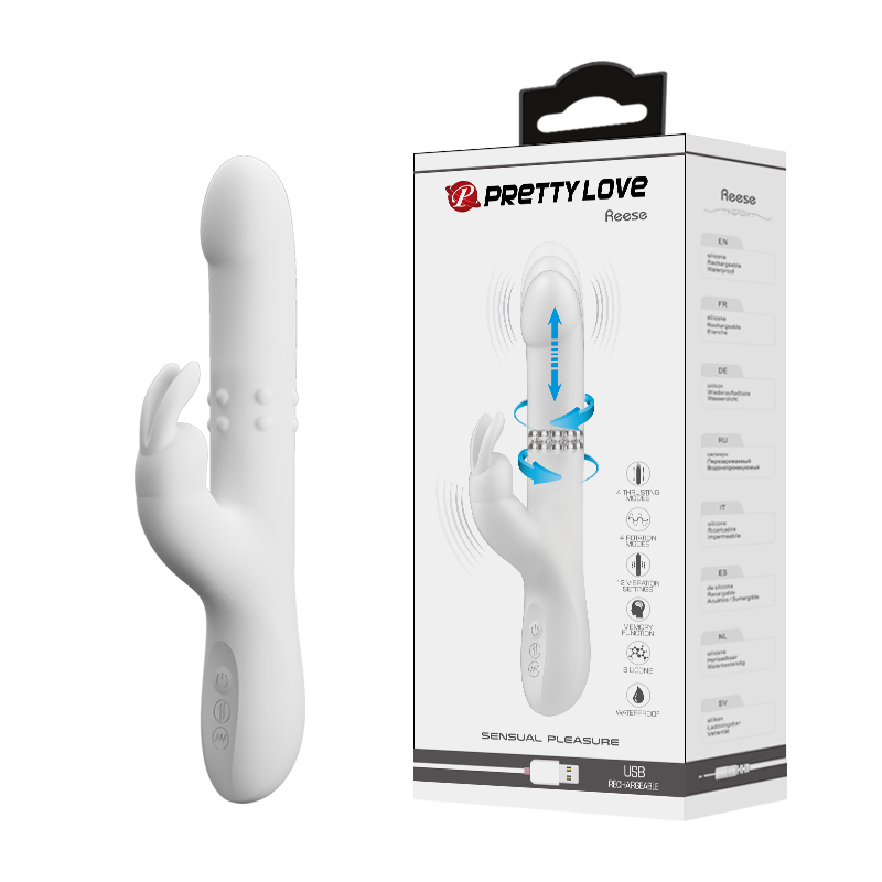 - Pretty Love Reese Vibrator White,  