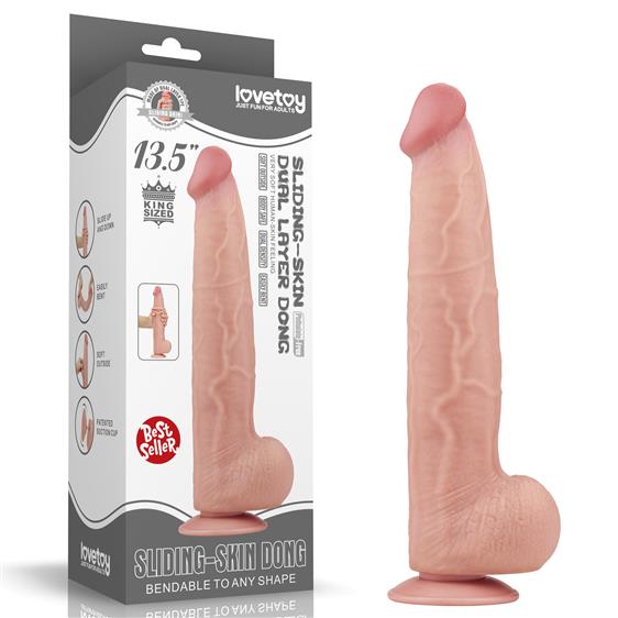  Sliding-Skin Dual Layer Dong 13.5» Flesh, 34  6,2 