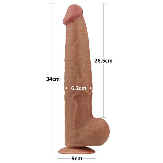   Sliding-Skin Dual Layer Dong 13.5» Brown  