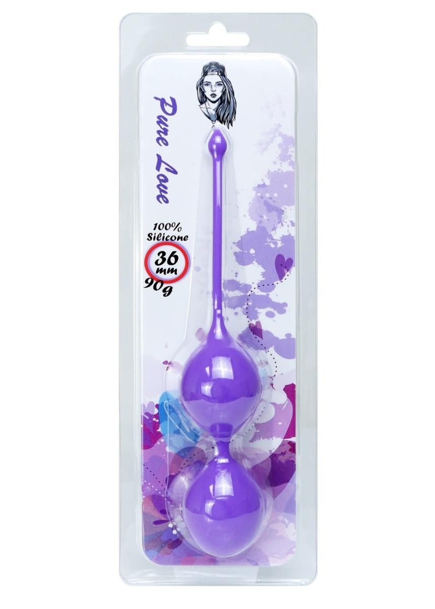   Silicone Kegel Balls Purple 36 , 90 