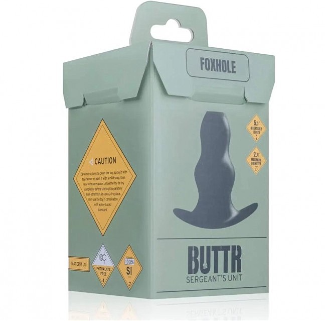       BUTTR Foxhole Hollow Butt Plug 