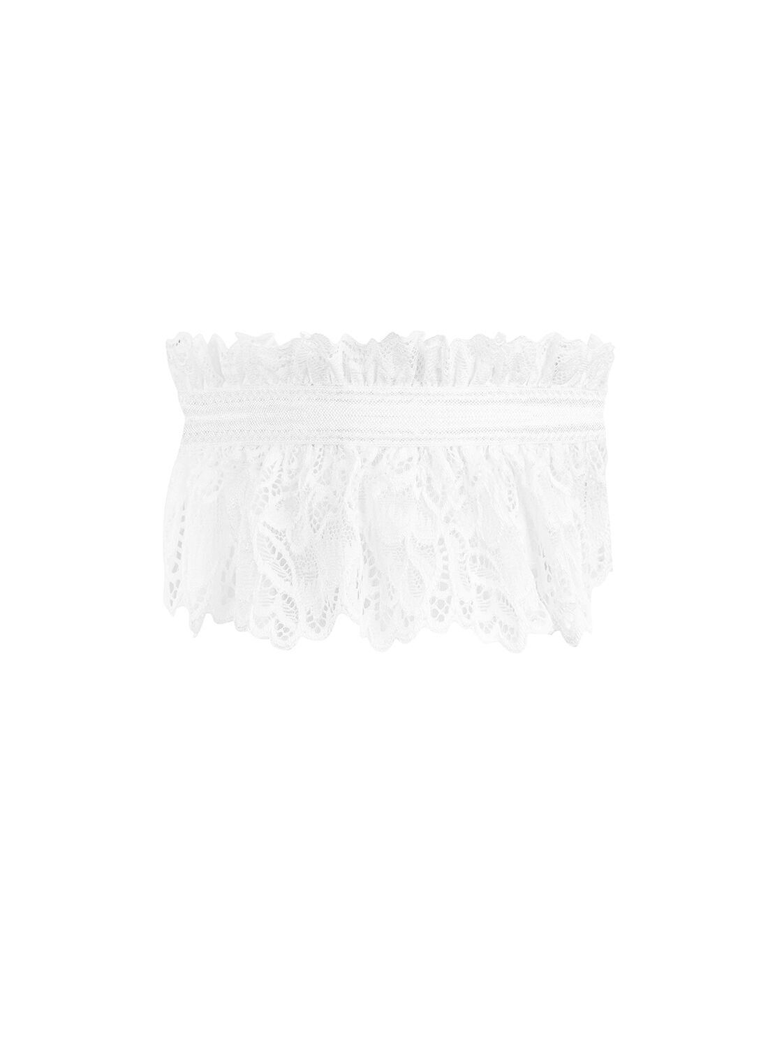   Obsessive Amor Blanco garter, white