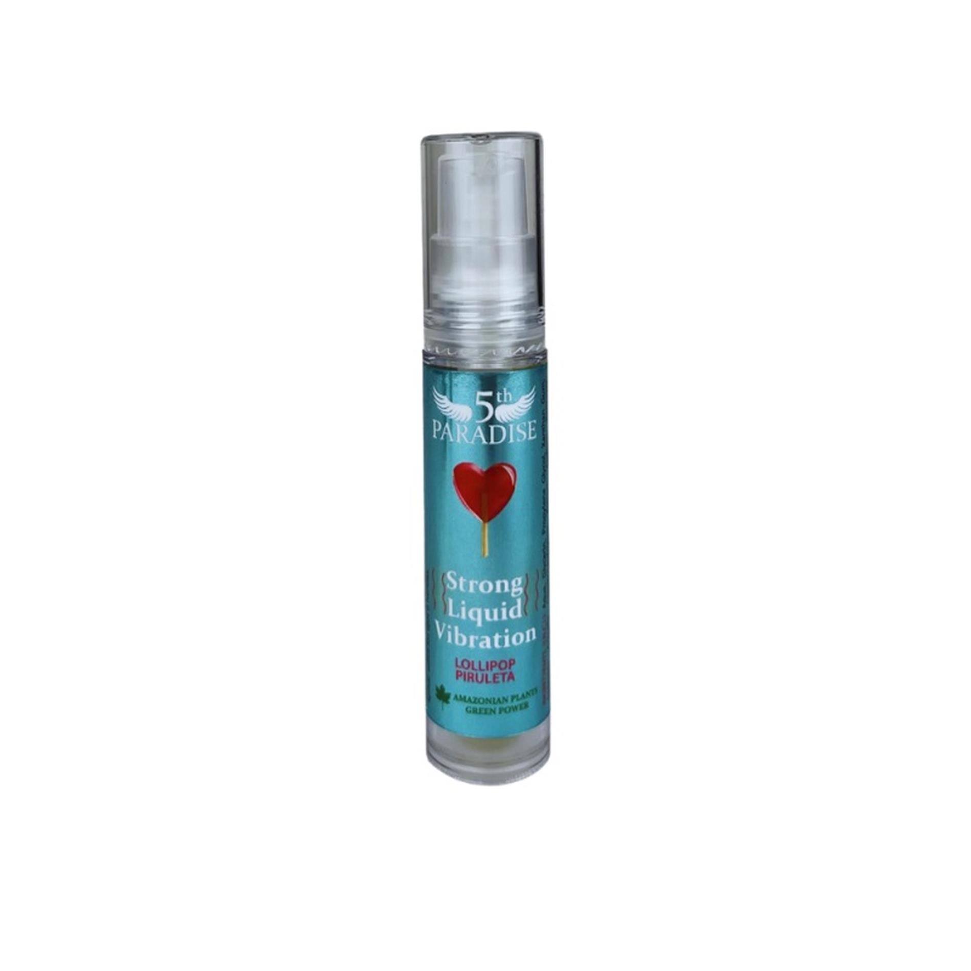    5th Paradise Strong Liquid Vibration Lollipop, 10 