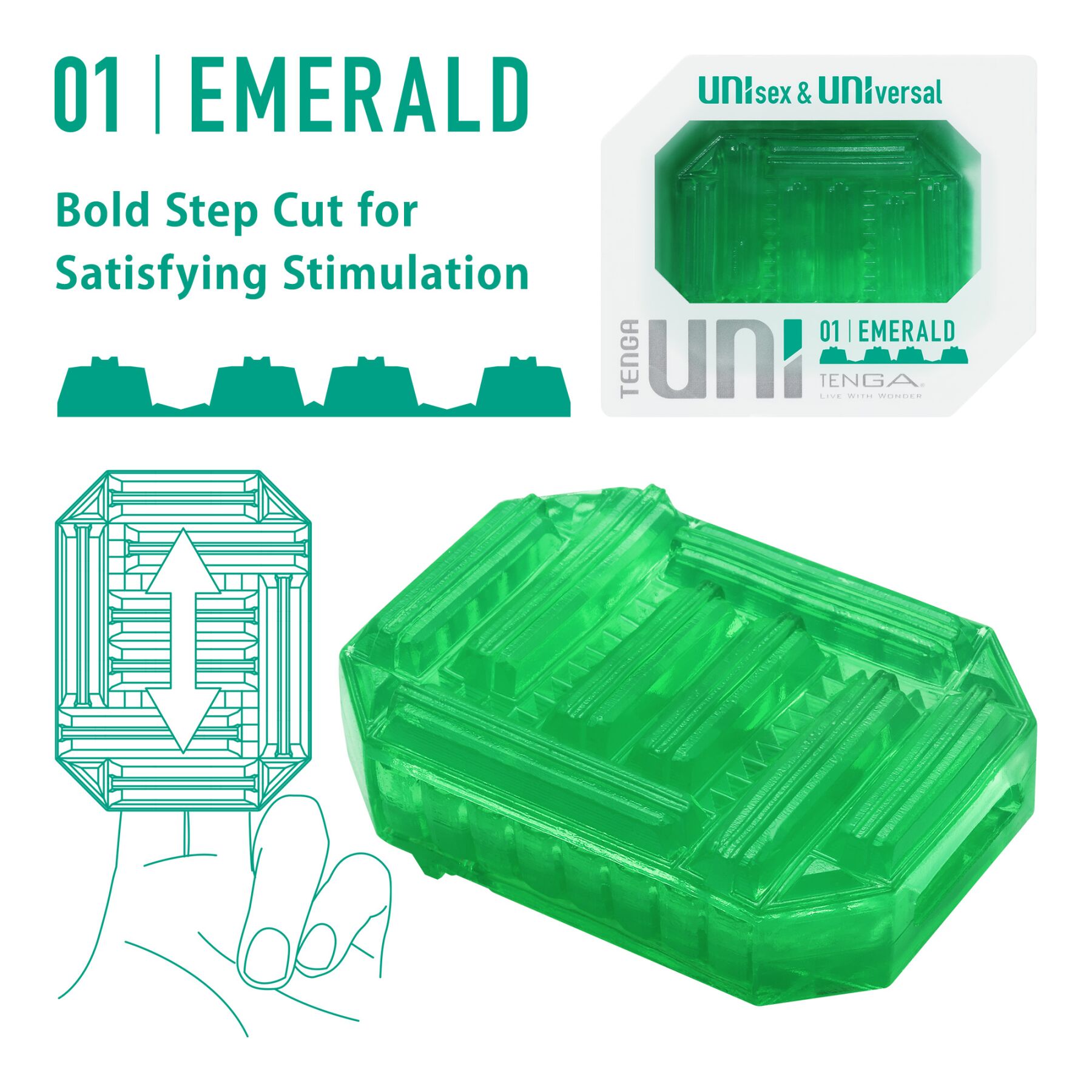 - Tenga UNI Emerald, 