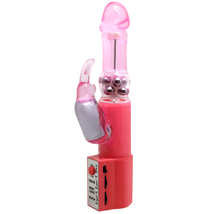 - Baile Christina Vibrator With Bunny Pink,   