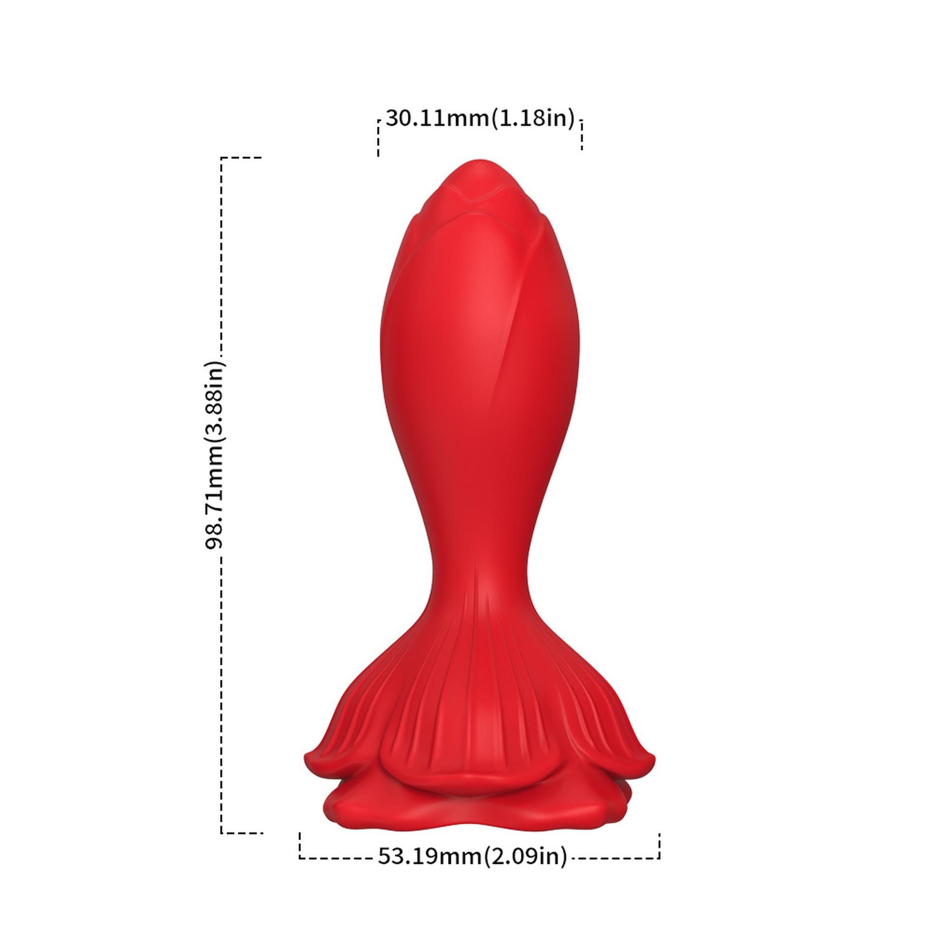  - Boss Rosenberg Red, 9 Vibration Functions, 9,8  3 