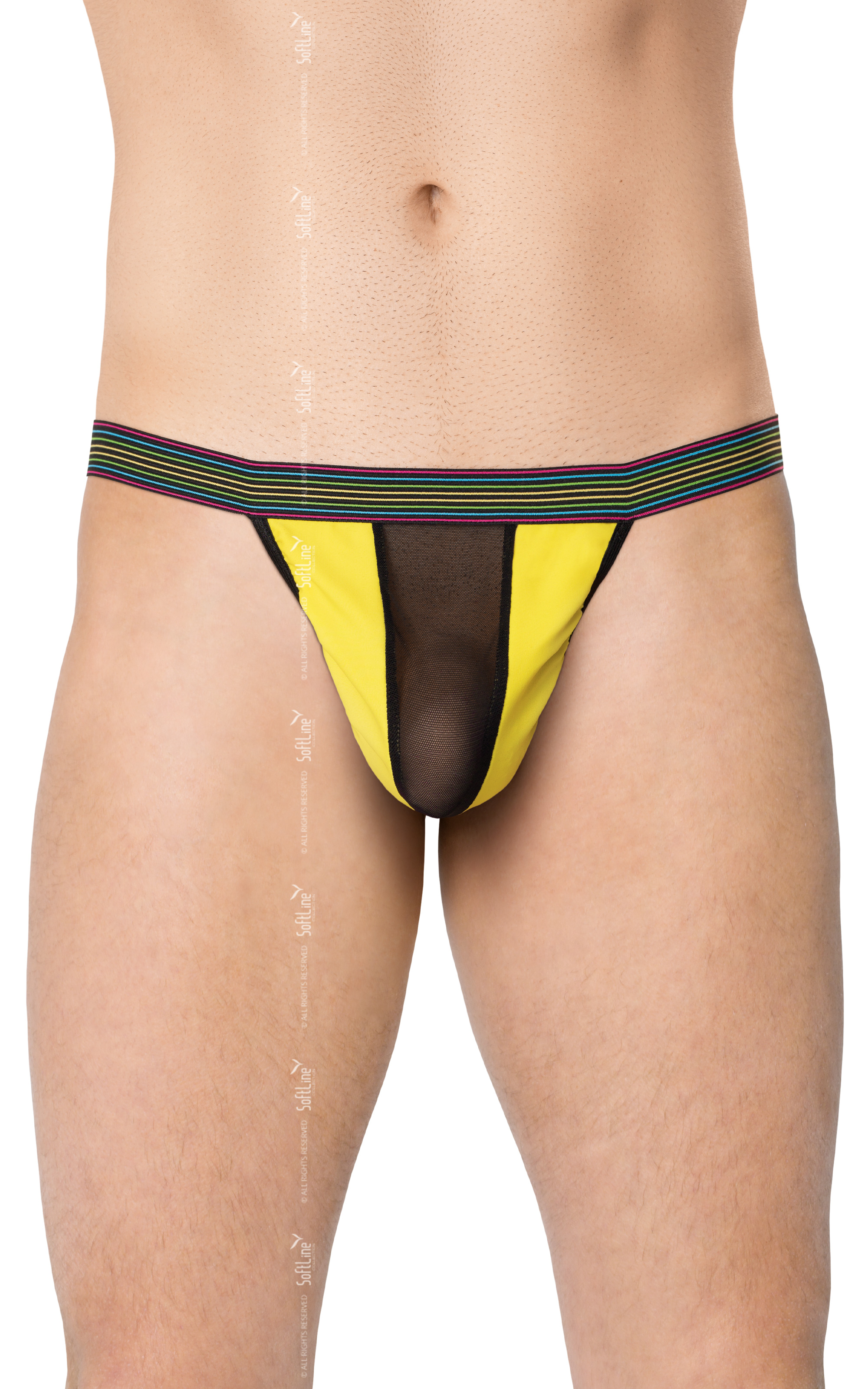   Mens Thong 4529 yellow, OneSize