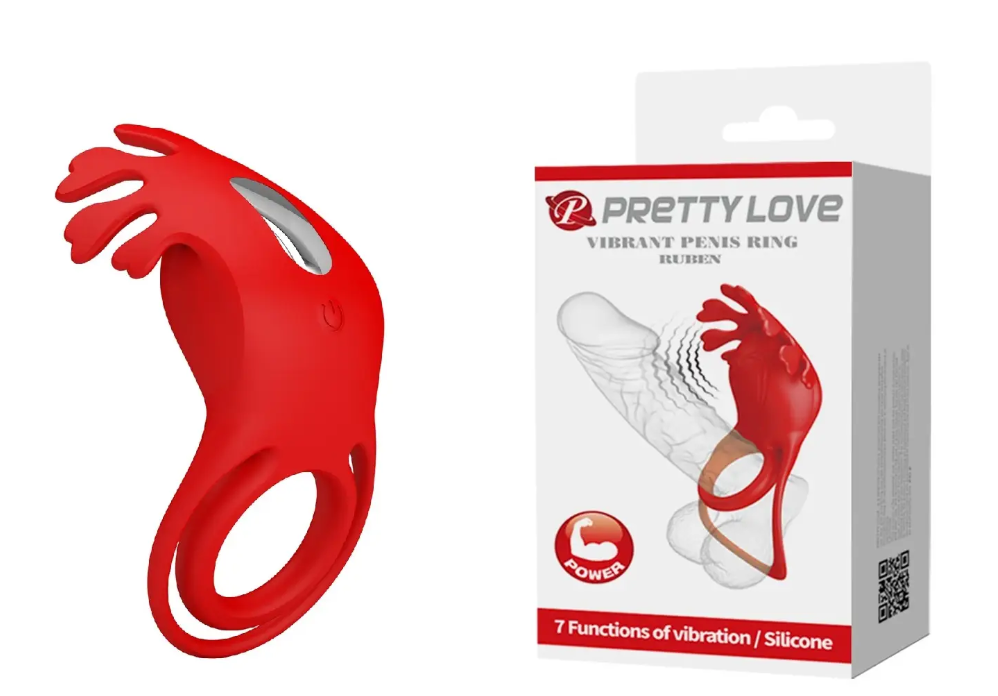  - Pretty Love Vibration Penis Ring Ruben