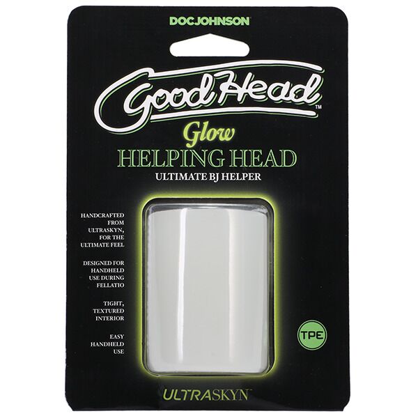  Doc Johnson GoodHead — Glow Helping Head