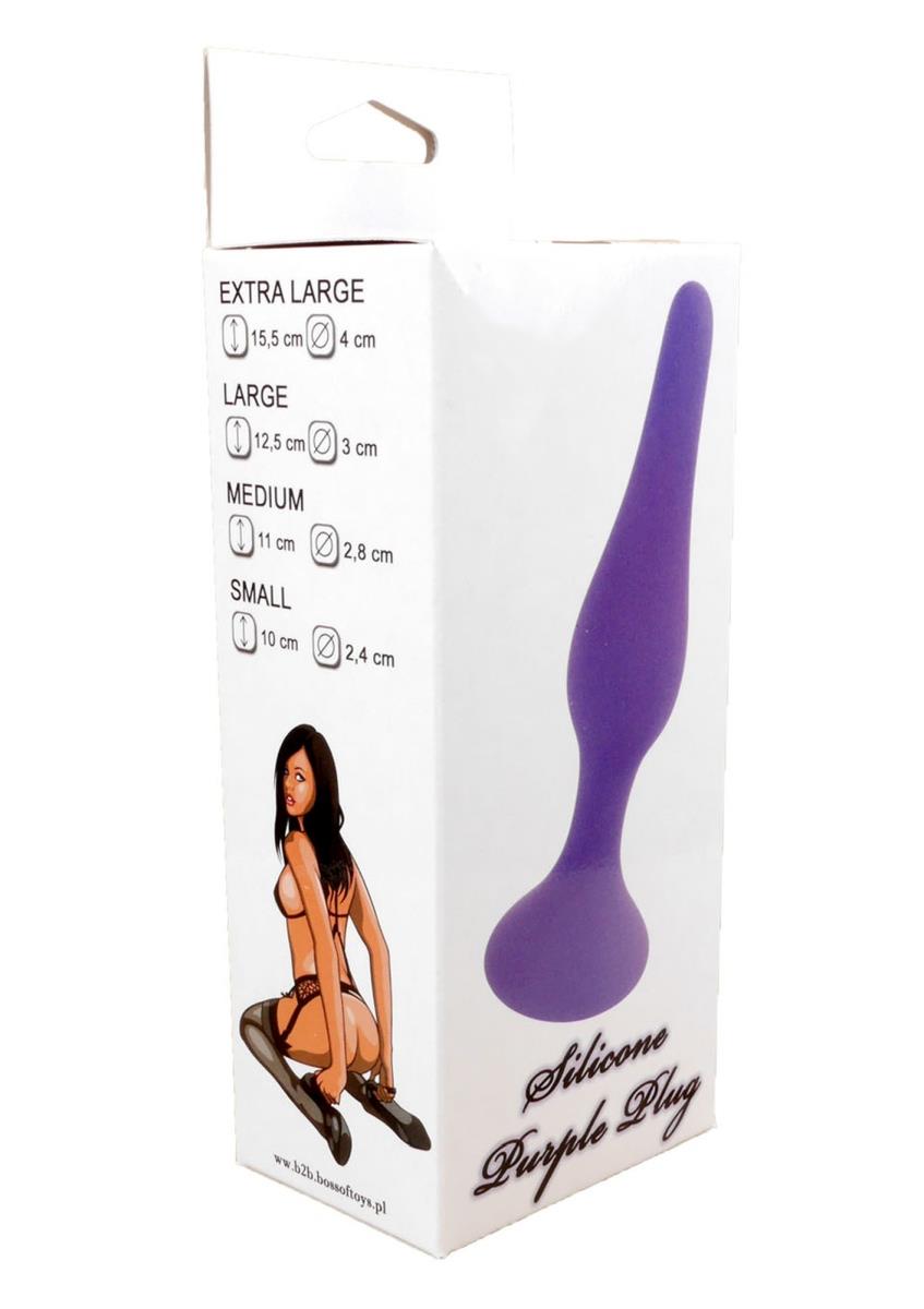    Silicone Plug Purple Boss