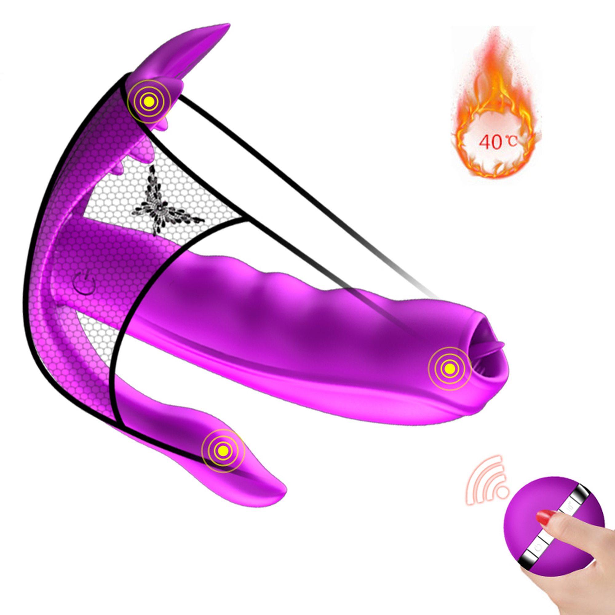 �������� � ������� � ���������� Boss Silicone Panty Vibrator USB, 7 Function, Heating