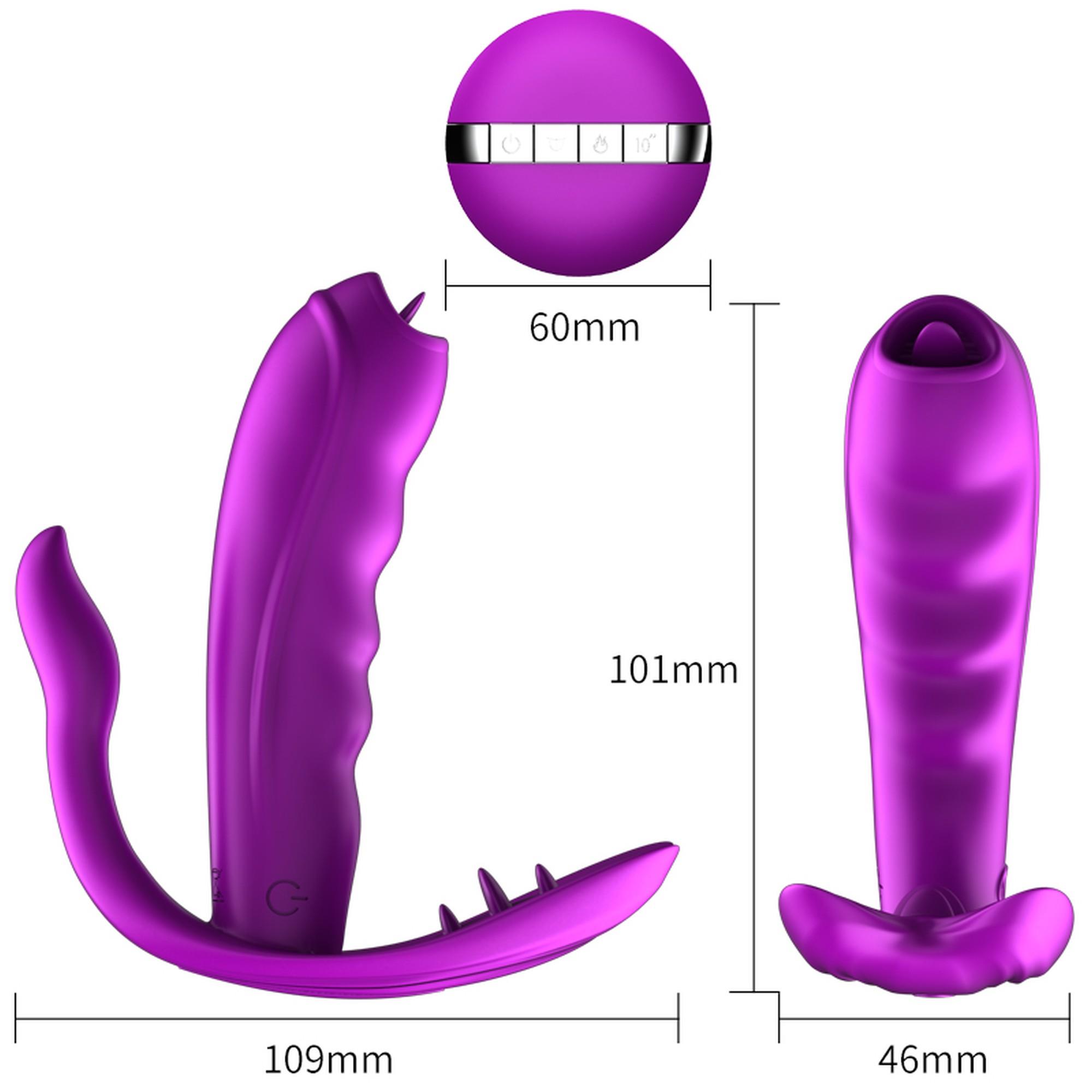 �������� � ������� � ���������� Boss Silicone Panty Vibrator USB, 7 Function, Heating