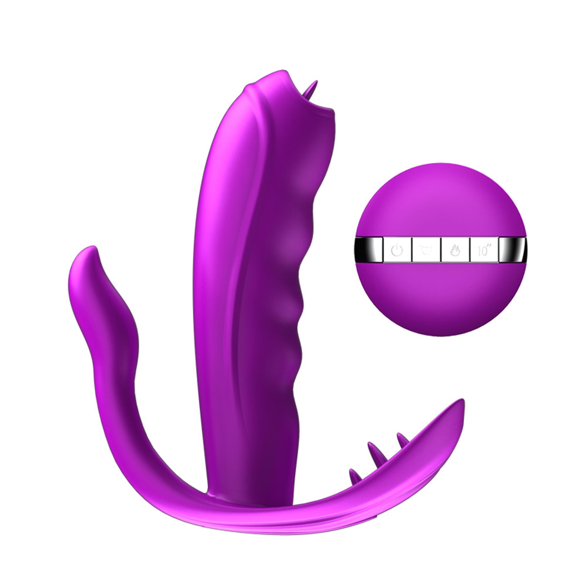 �������� � ������� � ���������� Boss Silicone Panty Vibrator USB, 7 Function, Heating