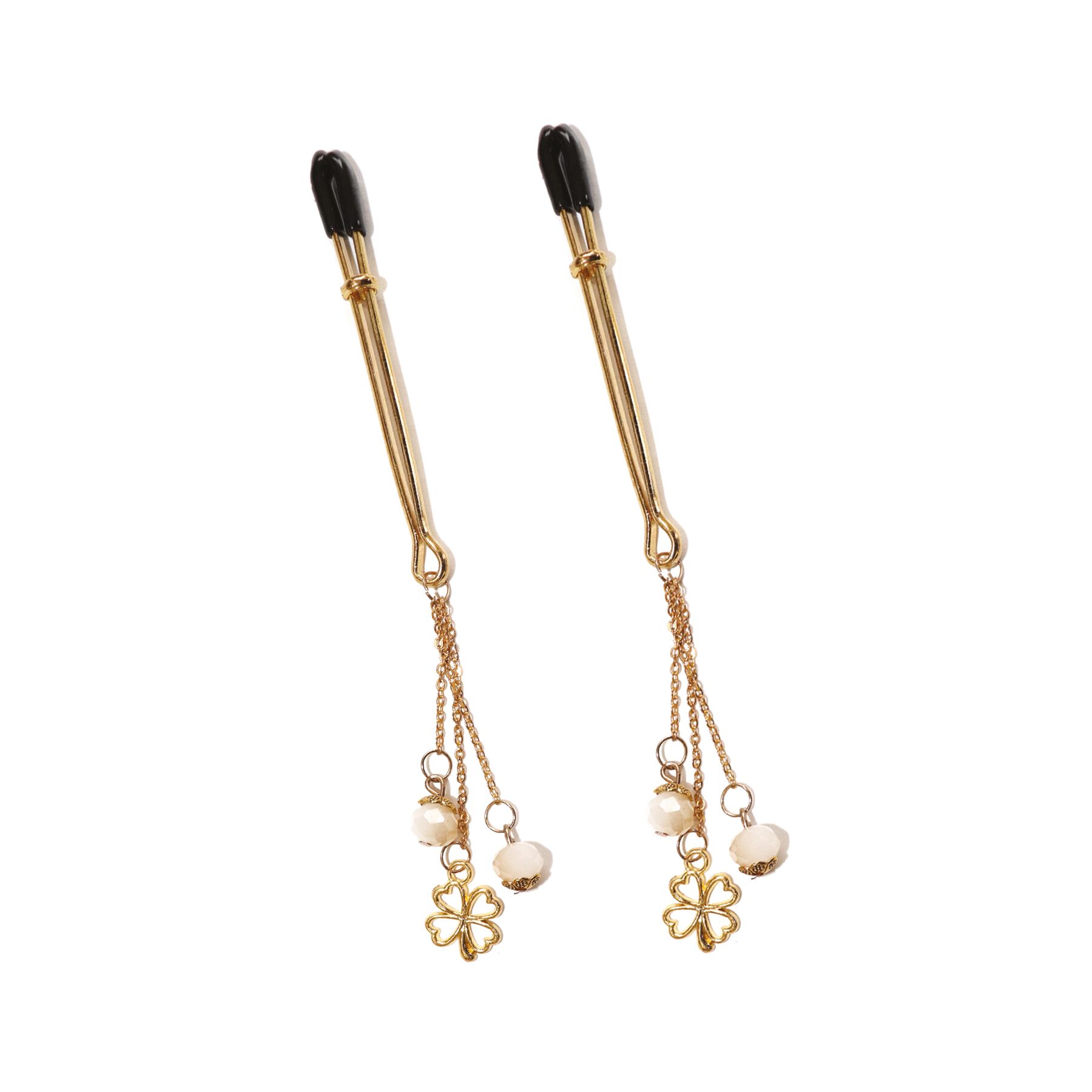    Art of Sex Nipple Clamps Golden Clover