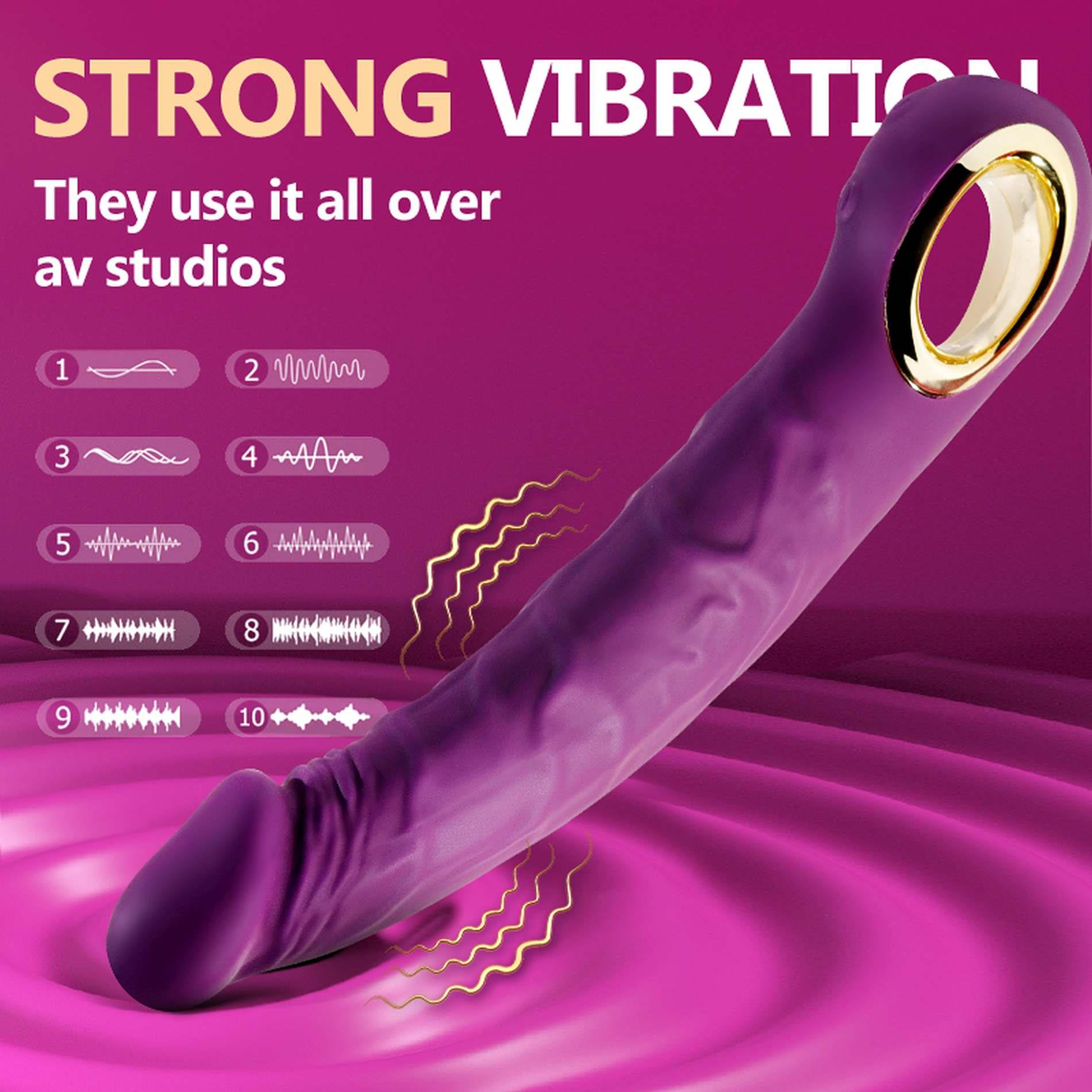   Boss Realistic Vibrator Purple, -, 22,3  3,4 