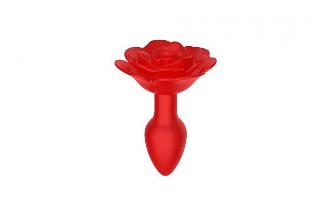   Rose Rotating Anal Plug, 15,2  4,5 